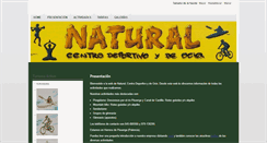 Desktop Screenshot of naturalturismoactivo.com